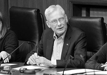 Rep. Thomas Huntley chairs the House Health Care and Human Services Finance Division. (Photo by Andrew VonBank)