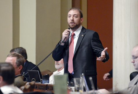Rep. John Kriesel showed a willingness to break rank with his party when necessary to vote his conscience. (Photo by Andrew VonBank)