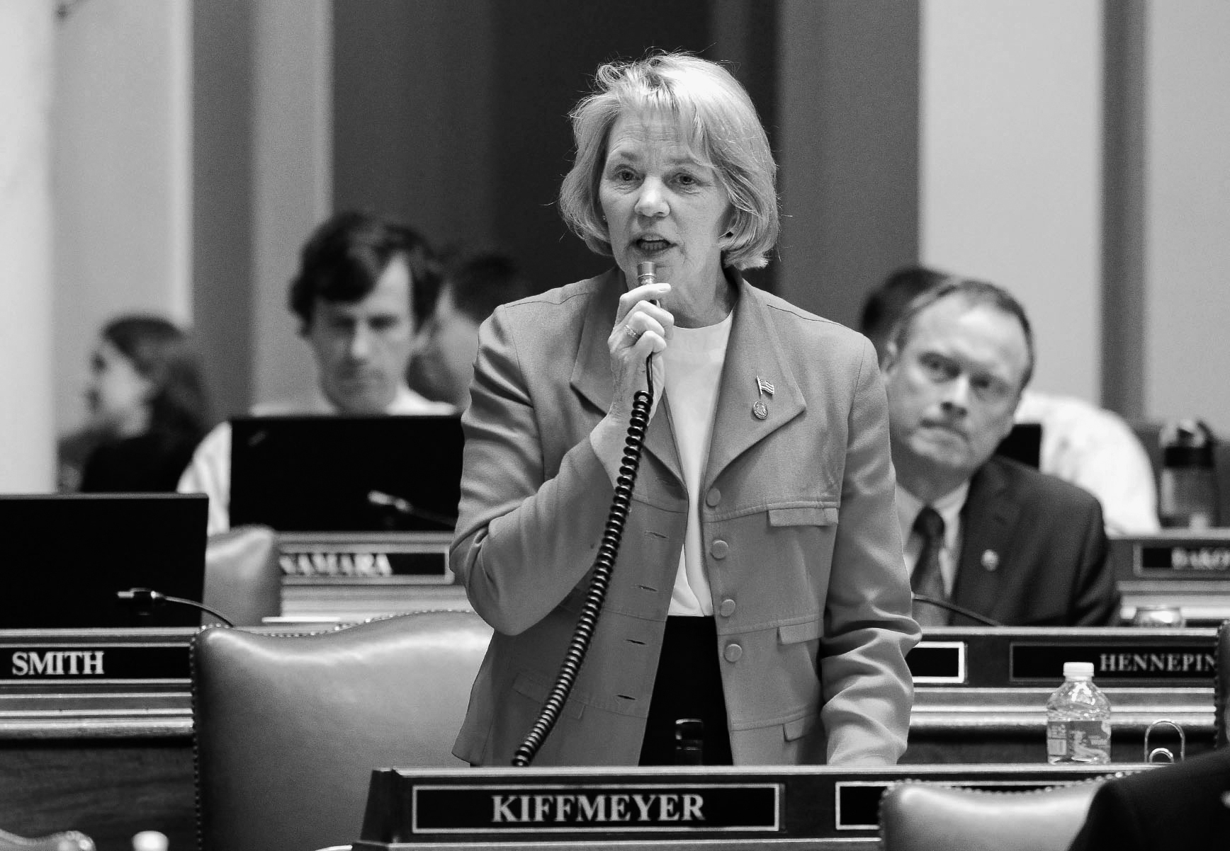 Rep. Mary Kiffmeyer considers her style to be clear and methodical — bringing opposing sides together. (Photo by Andrew VonBank)